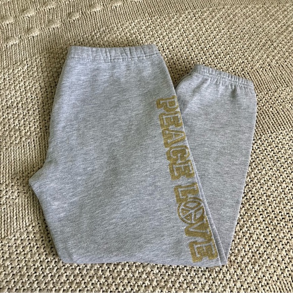 Victoria’s Secret PINK Vintage Cropped Joggers Size XS 037 - Picture 2 of 6